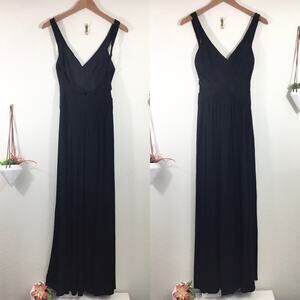 BCBGMAXAZRIA black jersey maxi dress